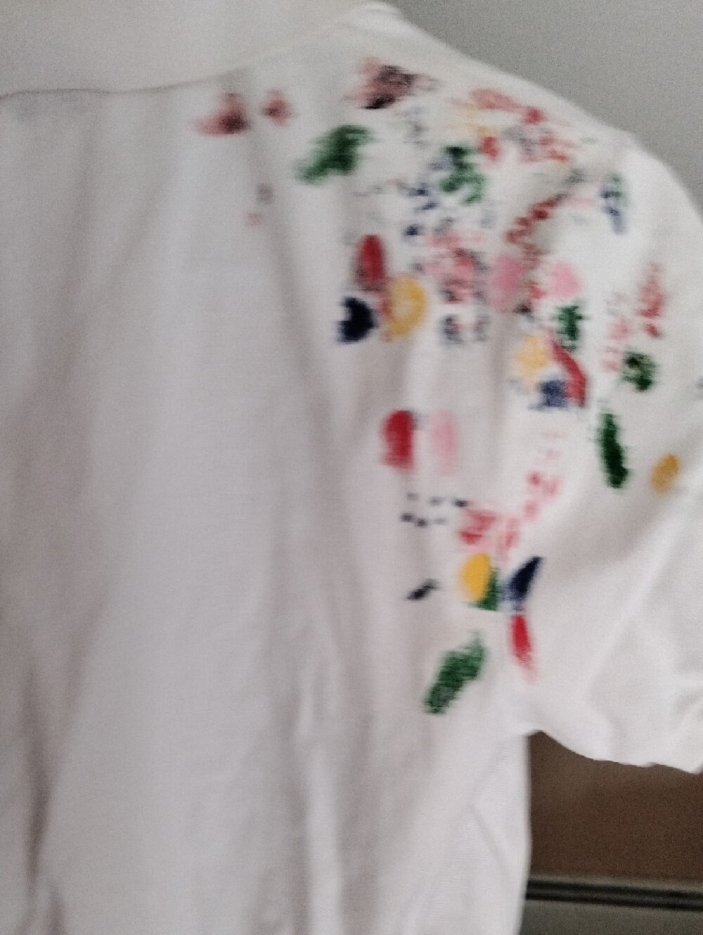 Polo by Ralph Lauren White Paint-Splatter Polo - Picture 6 of 6